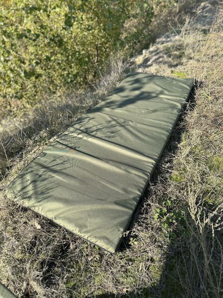 Збільшена розкладачка тип НАТО (XL) в чохлі з кешенею, подушкою та матрацом NEST70 фото