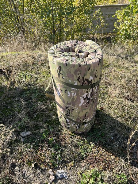 Збільшена розкладачка типу НАТО (XL) в чохлі з кешенею, подушкою та матрацом NEST71 фото