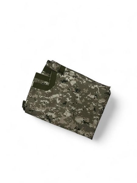 Тканина розкладачки типу НАТО(206Х72) ПІКСЕЛЬ, XL з кишенею NEST124 фото