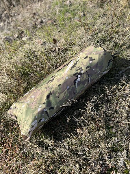 Намет-дощовик для розкладачки типу НАТО з антимоскітною сіткою МУЛЬТИКАМ NEST77 фото