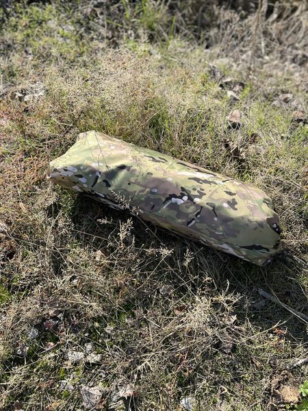 Намет-дощовик для розкладачки типу НАТО XL (206х72см) з антимоскітною сіткою МУЛЬТИКАМ NEST85 фото